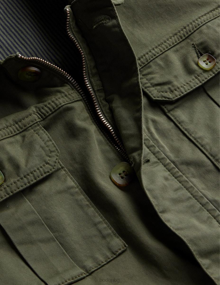 облекло Boden сафари яке алигаторово зелено мъже LL683546