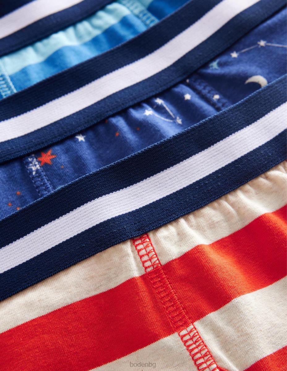 облекло Boden боксерки 3 бр мулти момчета LL68921