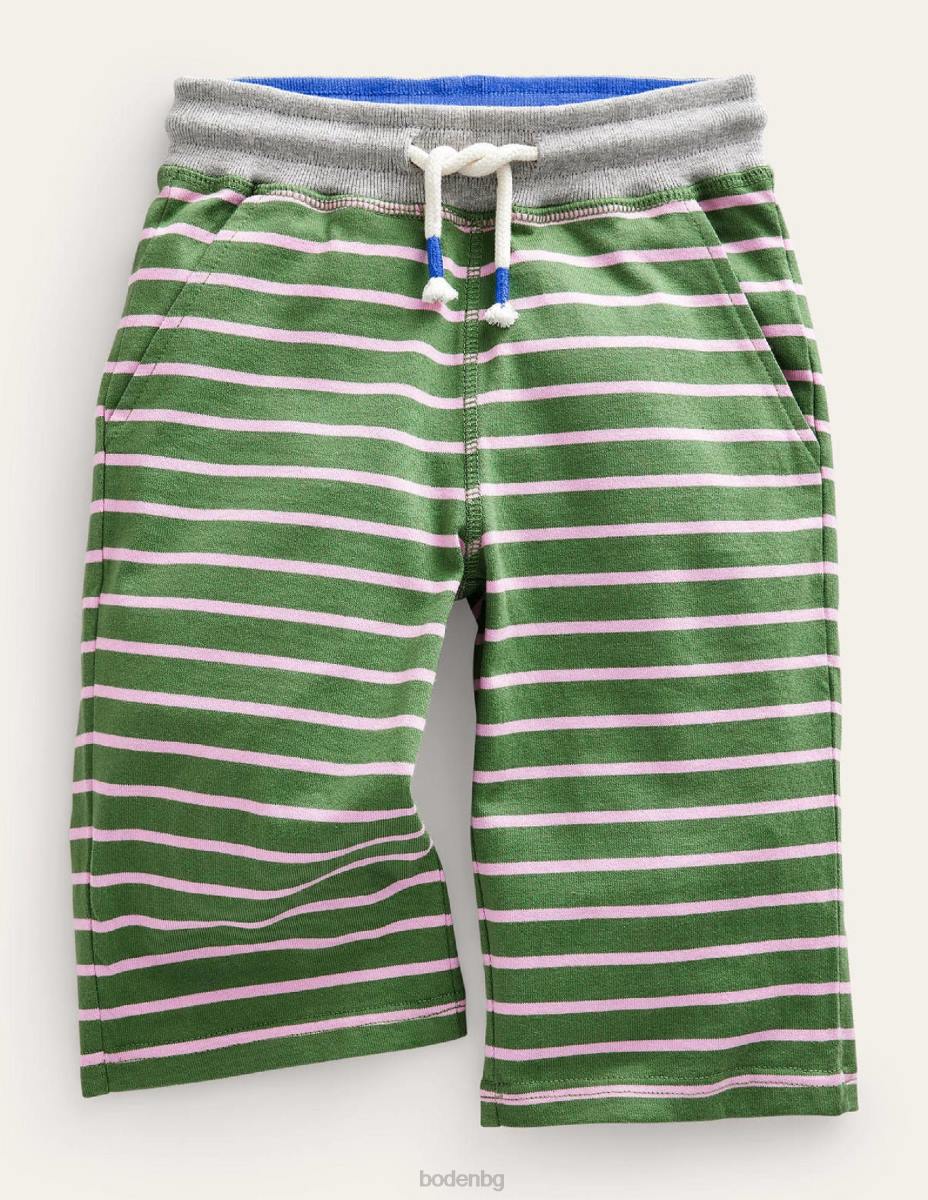 облекло Boden чанти от трико сафари зелено/френско розово момчета LL68774