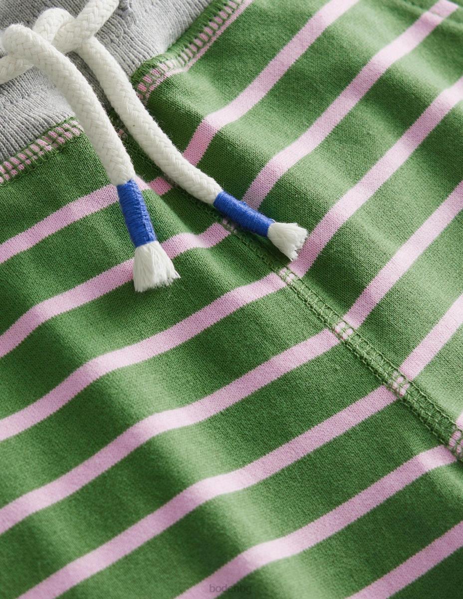 облекло Boden чанти от трико сафари зелено/френско розово момчета LL68774