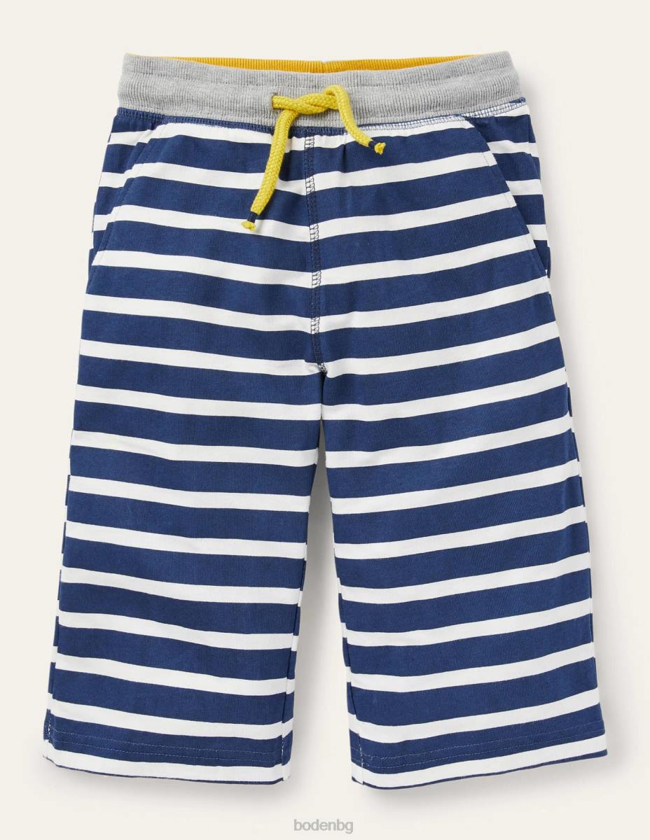 облекло Boden чанти от трико колеж флот и слонова кост момчета LL68877