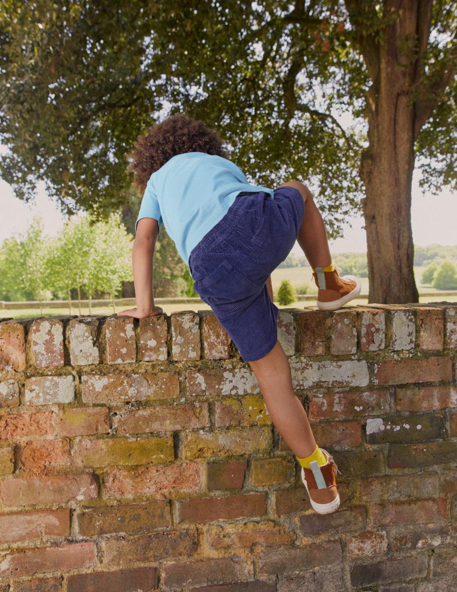 облекло Boden ретро шнур шорти колеж флот момчета LL68884