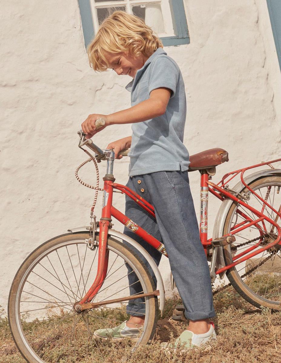 облекло Boden лятна тяга тъмно шамбре момчета LL68898