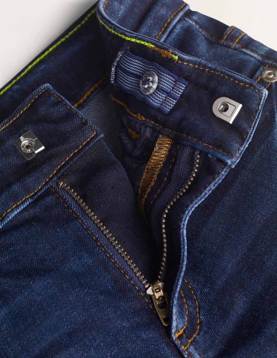 облекло Boden тъмни винтидж дънки с прилепнали крака тъмна реколта момчета LL68901