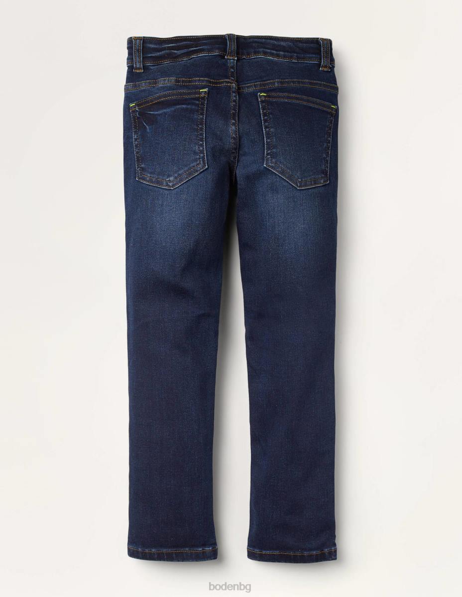 облекло Boden тъмни винтидж дънки с прилепнали крака тъмна реколта момчета LL68901