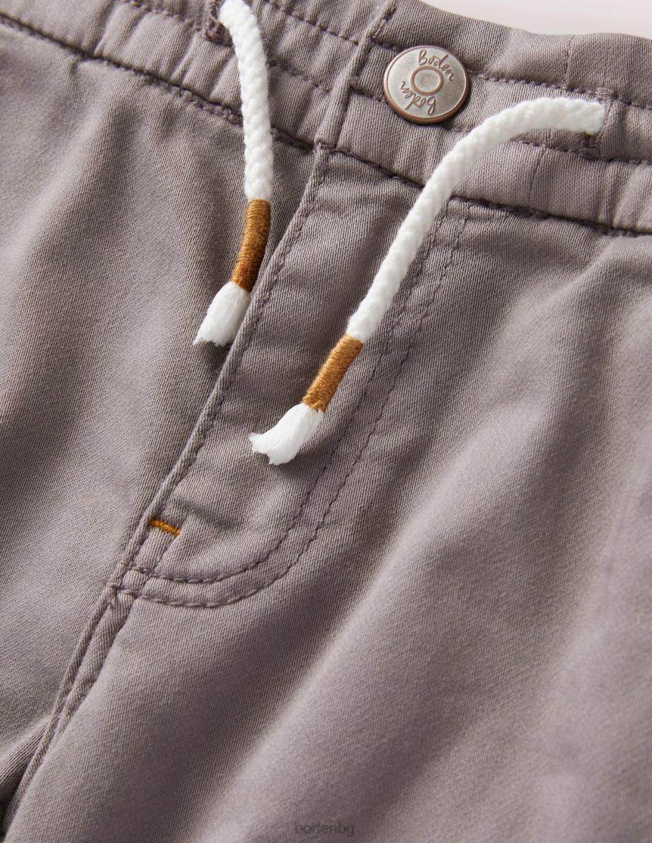 облекло Boden тесни дънки от трико сив деним момчета LL68906