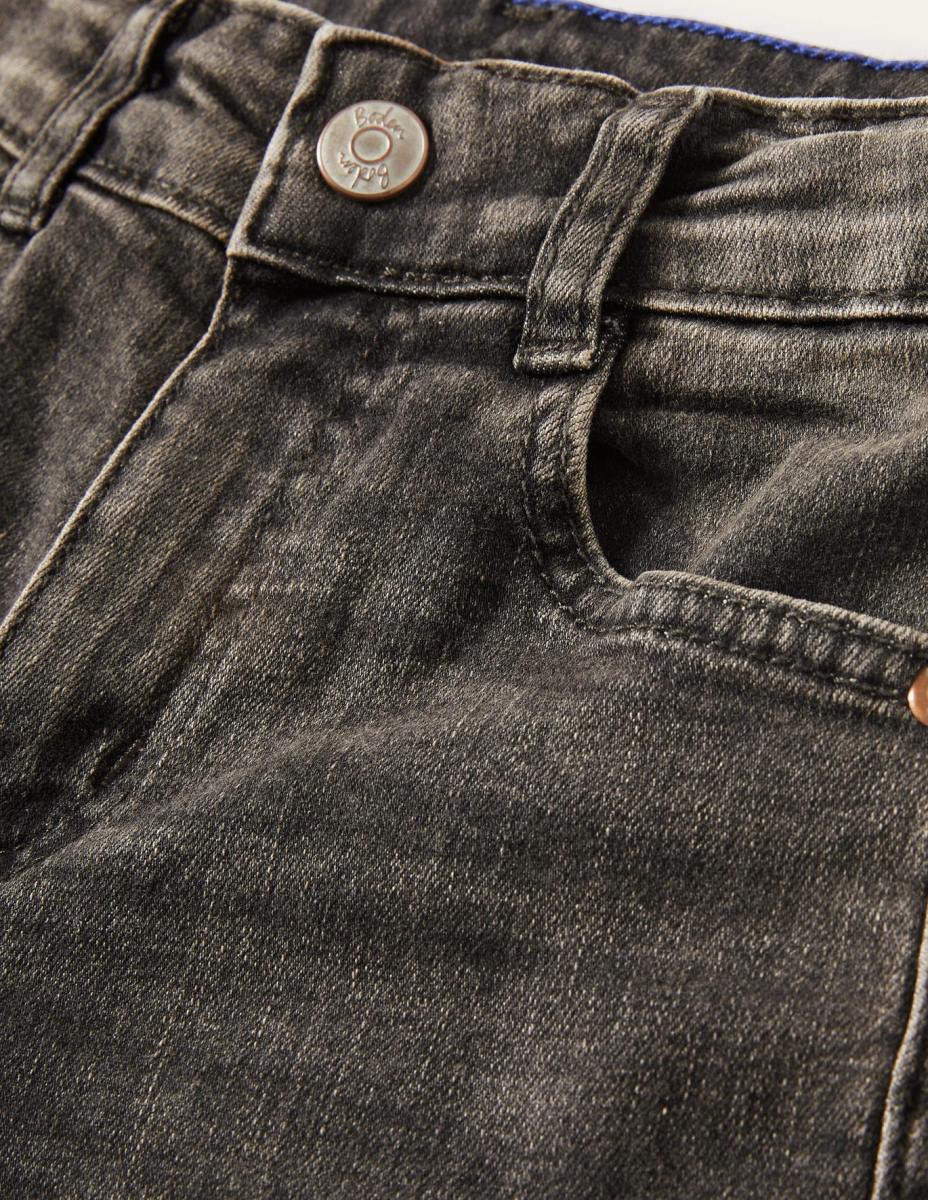 облекло Boden тънки дънки adventure-flex сива реколта момчета LL68914