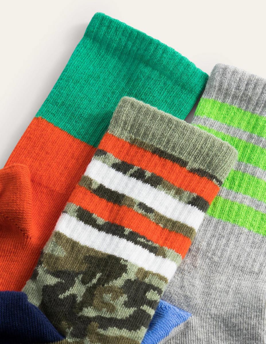 аксесоар Boden кутия за чорапи 5 бр мулти слоган момичета LL682705