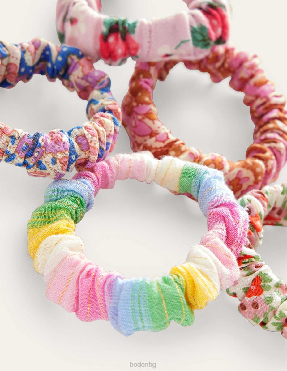 аксесоар Boden 5 пакета скрънчи мулти момичета LL68834