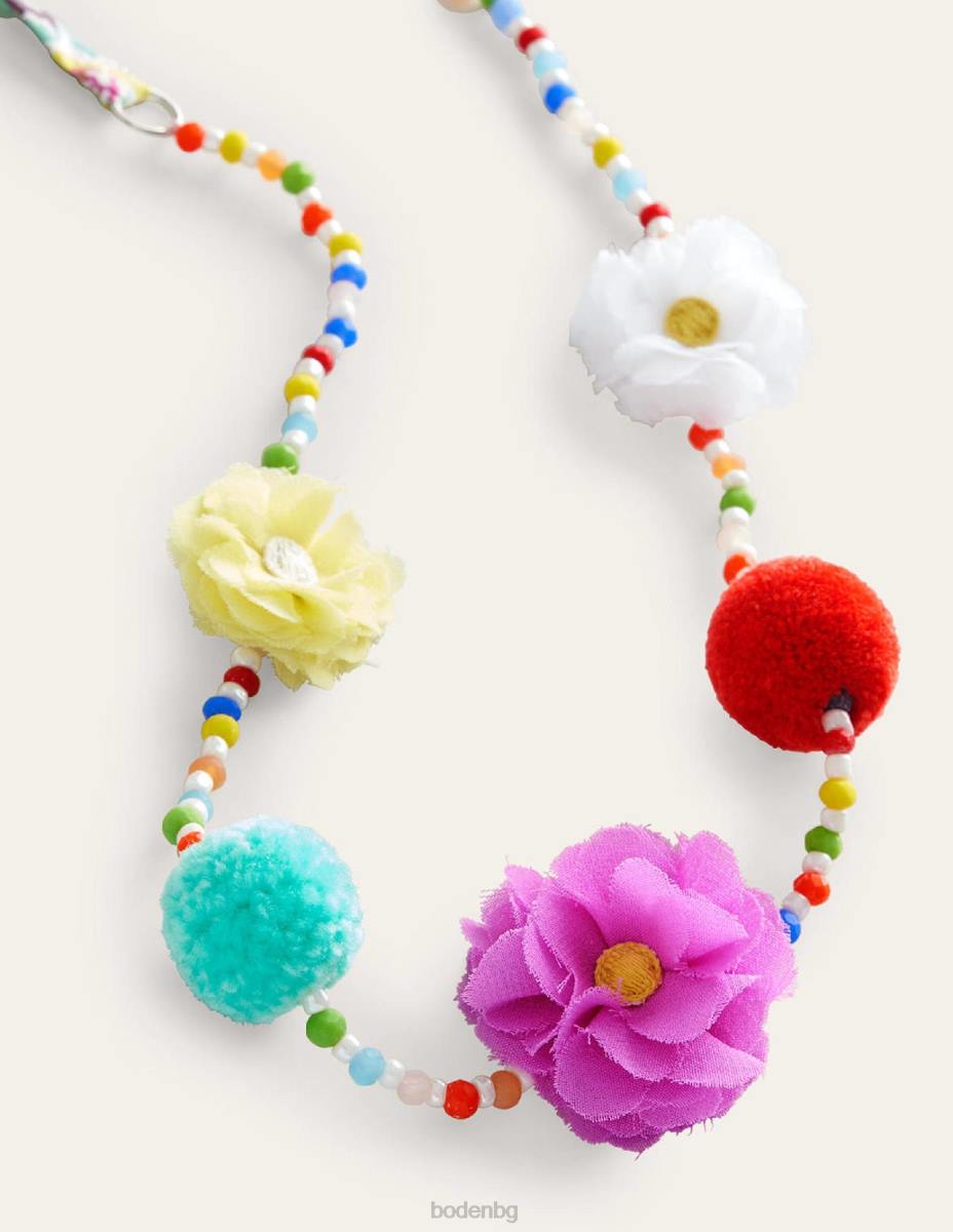 аксесоар Boden огърлица цветя от множество мъниста момичета LL682732