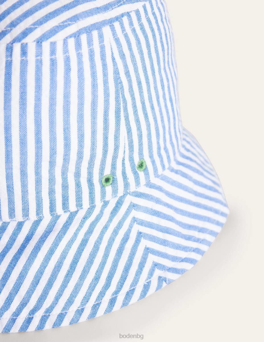 аксесоар Boden тъкана шапка-кофа синьо тиктакане момичета LL683286