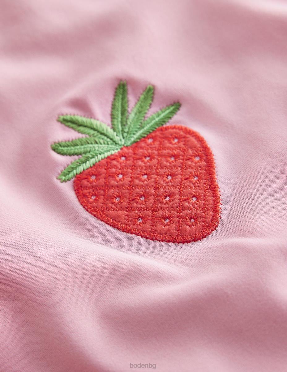 облекло Boden плодов бански с апликация розова лимонада момичета LL682789