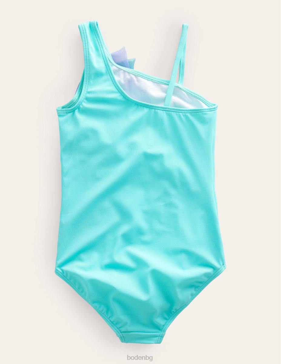 облекло Boden бански костюм морско конче мента скреж момичета LL682930