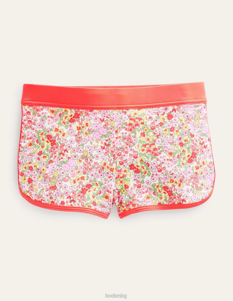 облекло Boden шарени бански шорти пролетно време флорално момичета LL682943