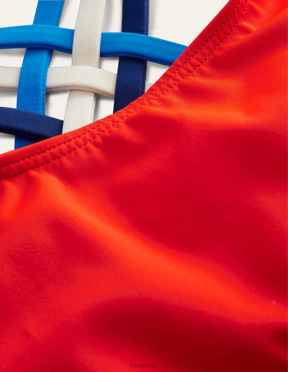 облекло Boden дъга бикини с кръстосани гръб огън момичета LL683267