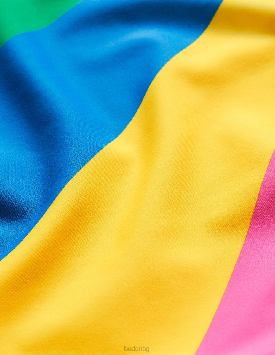 облекло Boden бански с едно рамо мулти слънчеви лъчи момичета LL683299