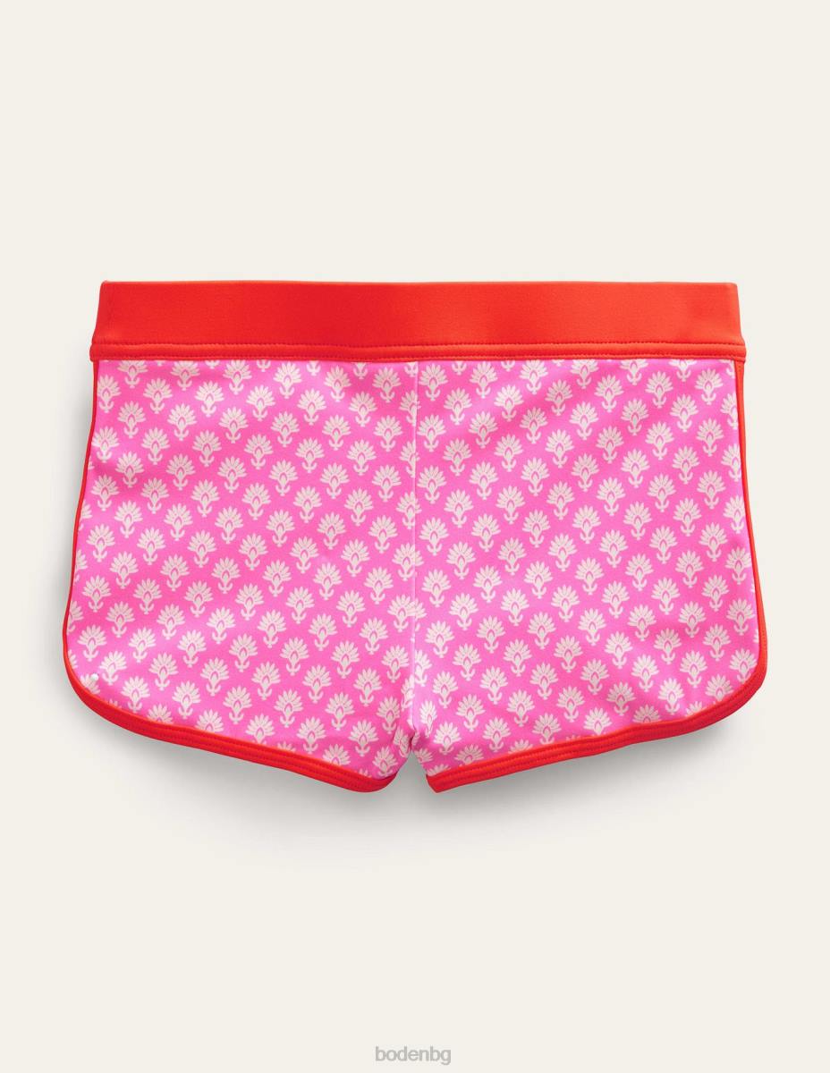 облекло Boden шарени бански шорти фойерверк дървен блок момичета LL68341