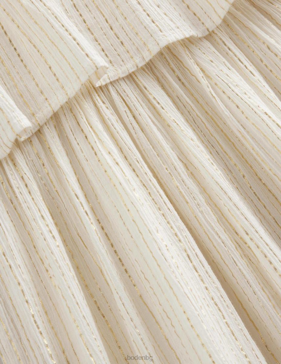 облекло Boden широк гащеризон слонова кост момичета LL683272