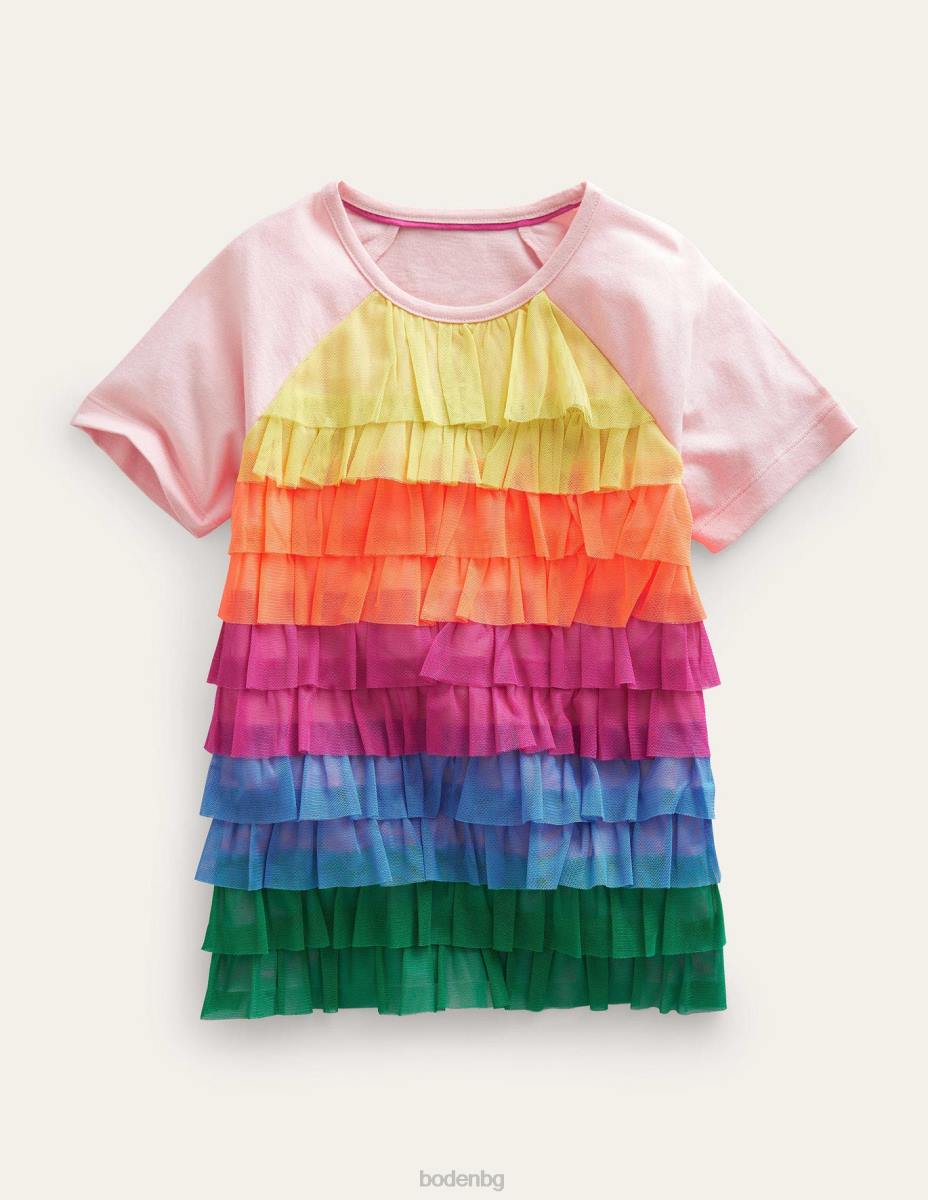 облекло Boden горна част от тюл с волани мулти момичета LL682914