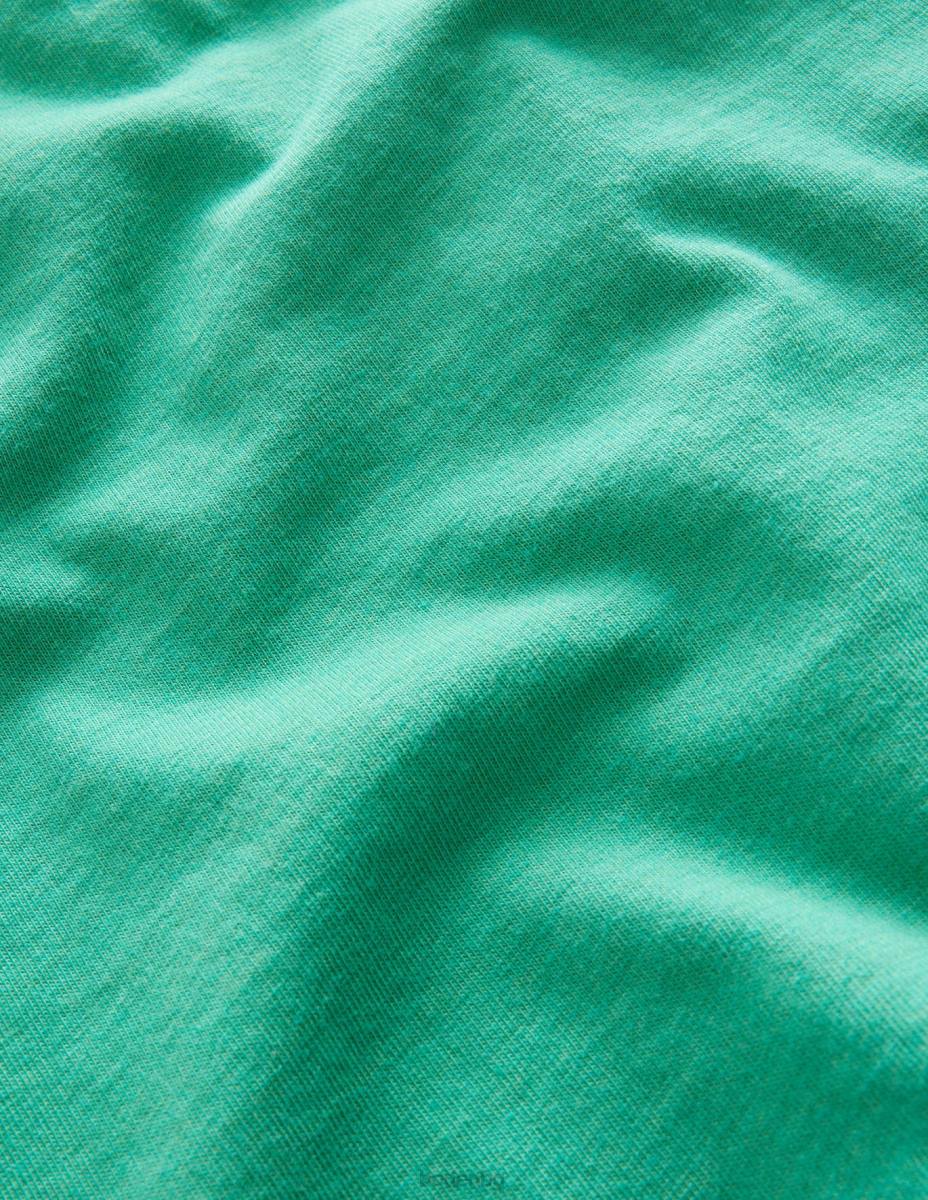 облекло Boden люлка с квадратно деколте зелени аспержи момичета LL682986