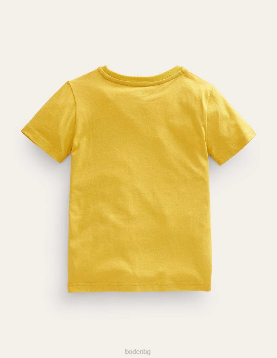 облекло Boden тениска с факти за животните цариградско грозде лешояди момичета LL683038