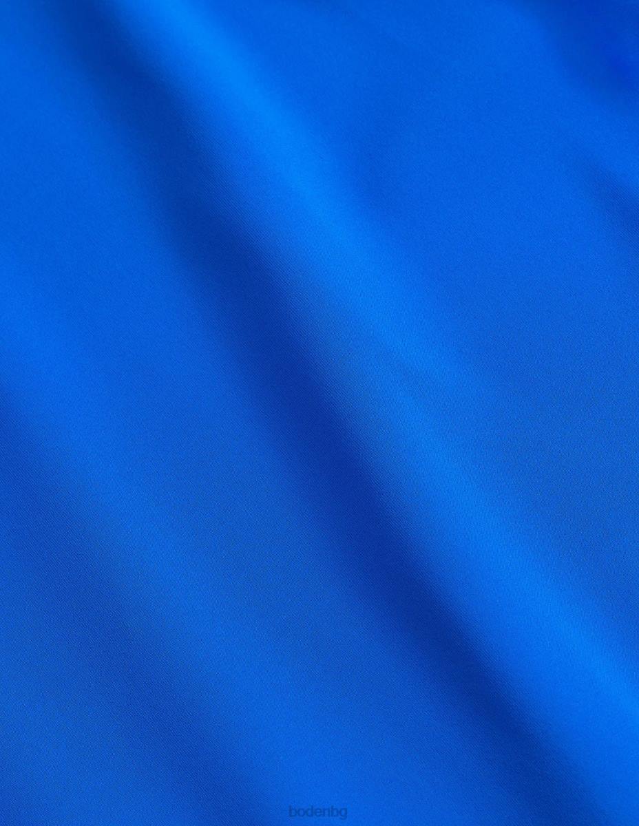 облекло Boden обрив жилетка син цветен блок момичета LL683054