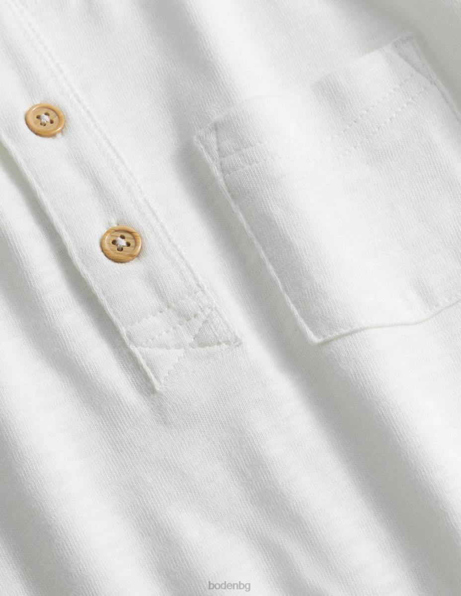 облекло Boden тениска с дълги ръкави бяло момичета LL683175