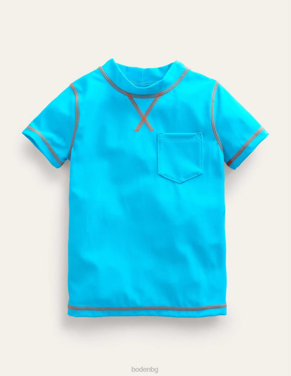 облекло Boden жилетка с къс ръкав кабана синьо момичета LL683179