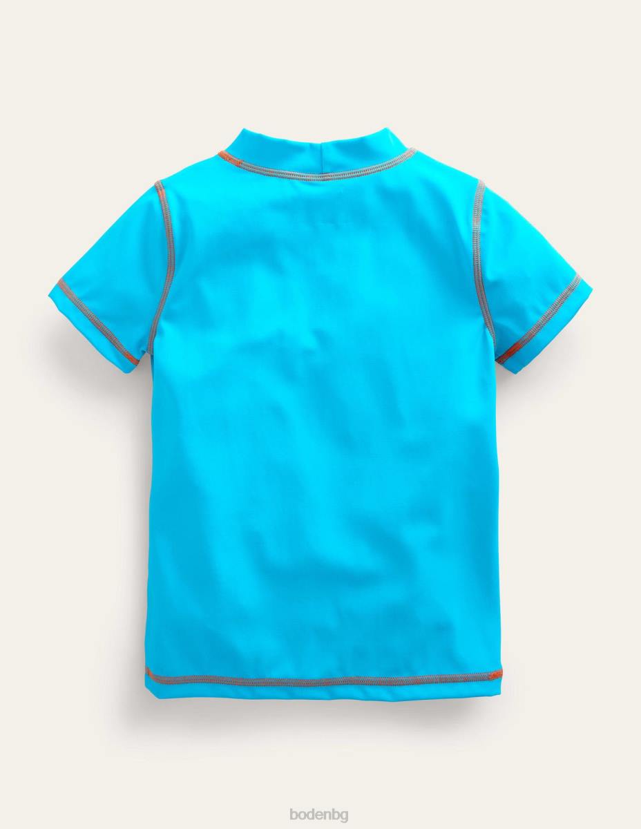 облекло Boden жилетка с къс ръкав кабана синьо момичета LL683179