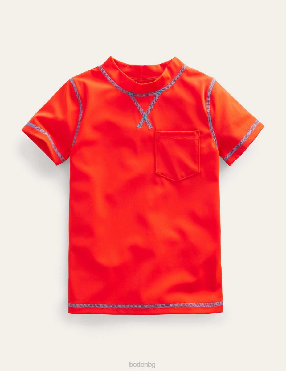 облекло Boden жилетка с къс ръкав огън момичета LL683189