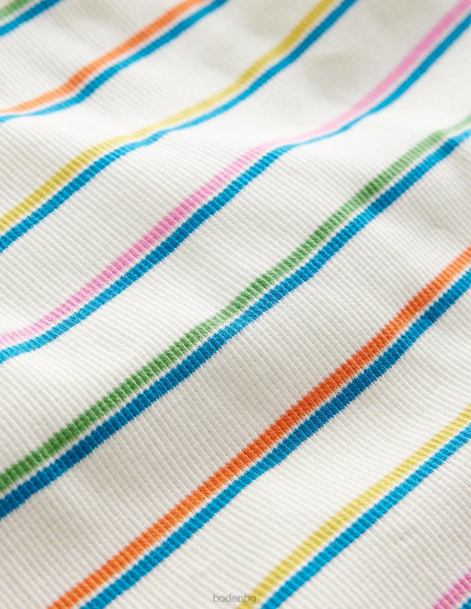 облекло Boden разкроена жилетка ярко венчелистче розово/островно синьо момичета LL68772