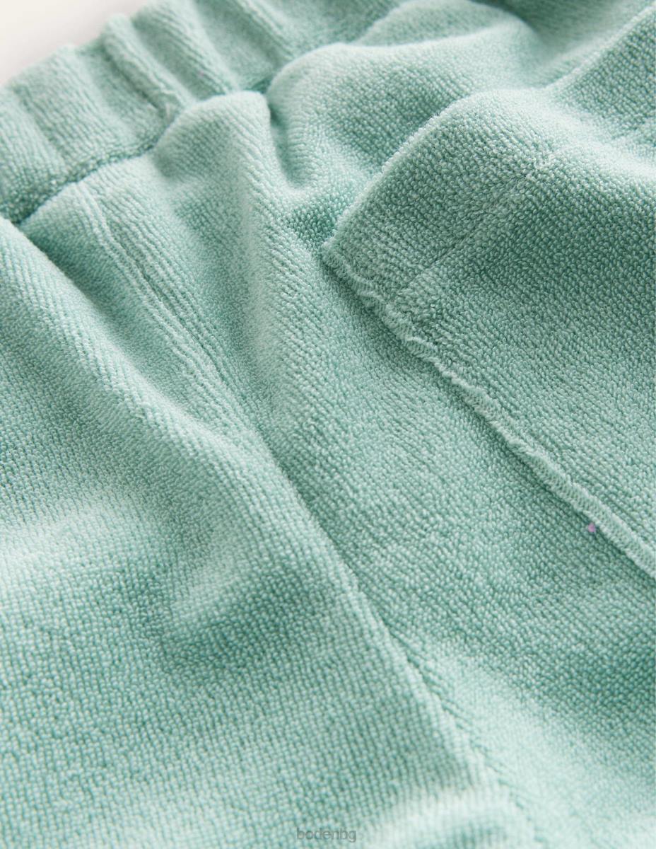 облекло Boden хавлиени шорти с волани горещ извор синьо момичета LL682658