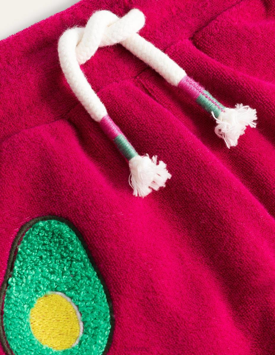 облекло Boden шорти с хавлиени апликации захарно бастунче момичета LL682686