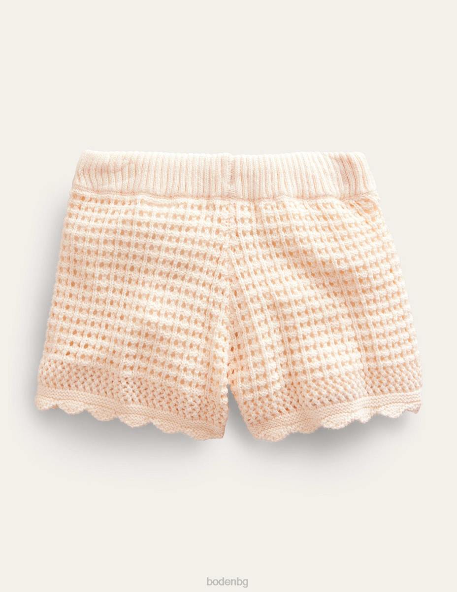 облекло Boden фалшиви шорти за плетене на една кука дорсет крем момичета LL682772