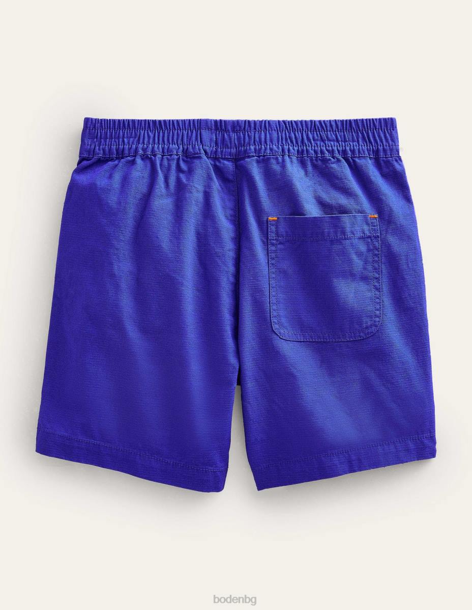 облекло Boden ripstop активни шорти синьо синьо момичета LL68779