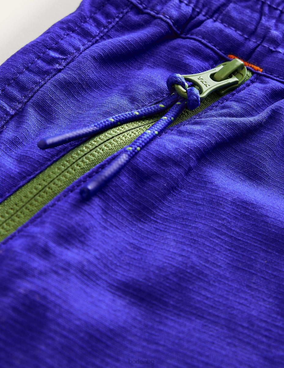 облекло Boden ripstop активни шорти синьо синьо момичета LL68779