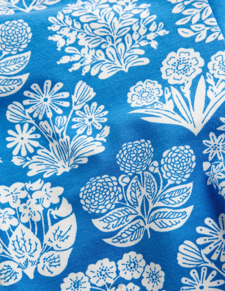 облекло Boden забавни клинове ярка марина флорална момичета LL682826