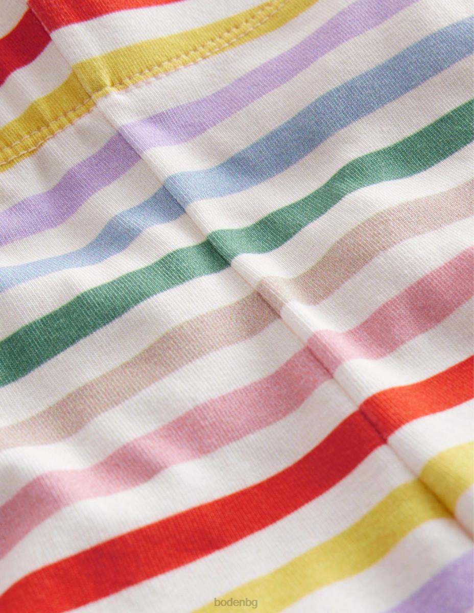 облекло Boden забавни съкратени клинове лютиче жълто/лилаво момичета LL683193