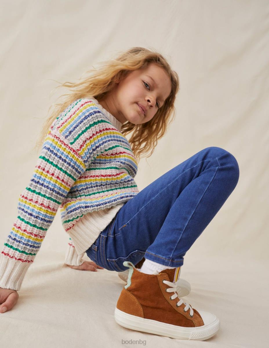 облекло Boden дънкови клинове adventure-flex средна реколта момичета LL68792