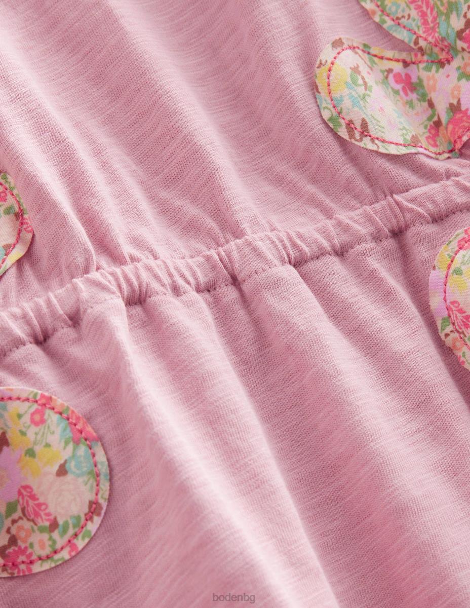 облекло Boden разкроена рокля бадемово розово момичета LL682908