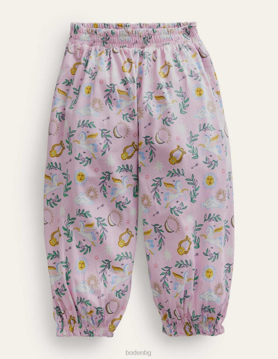 облекло Boden харем панталон от трико красива орхидея розова тоалетна момичета LL682630