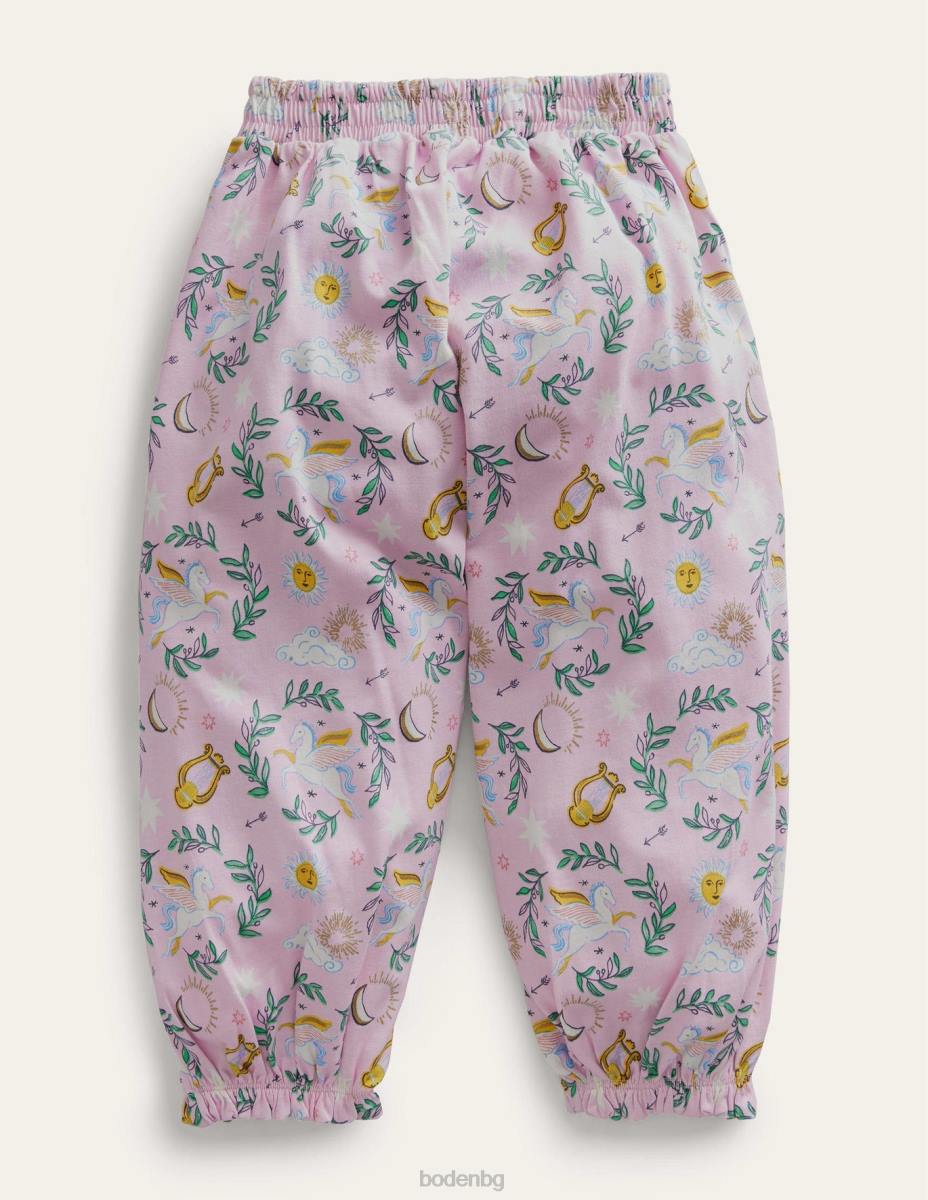 облекло Boden харем панталон от трико красива орхидея розова тоалетна момичета LL682630