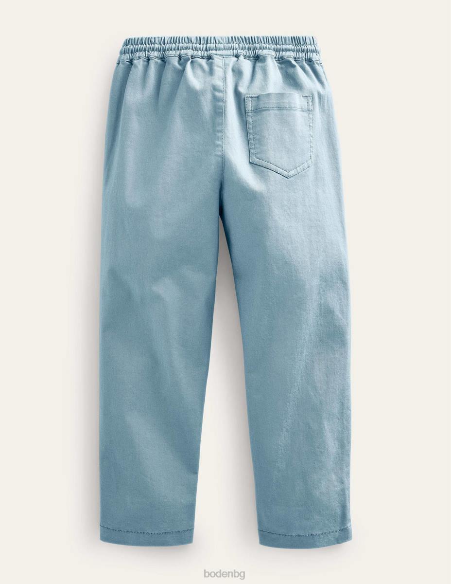 облекло Boden панталони от кепър мека камбанка момичета LL682661