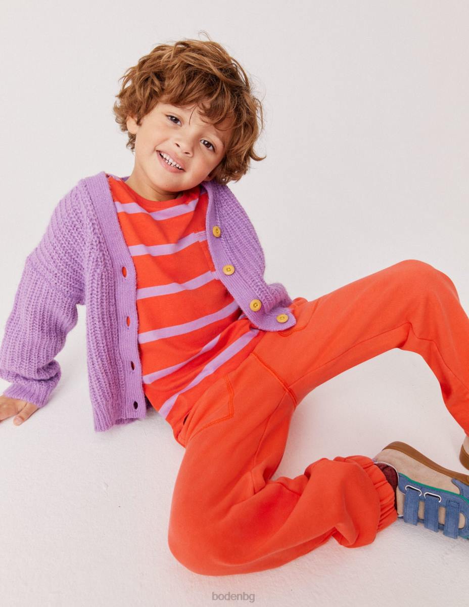 облекло Boden маратонки за боядисване на дрехи мандарина портокал момичета LL682744