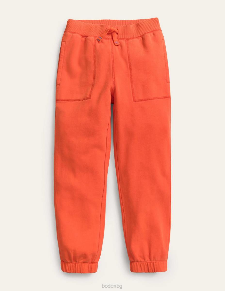 облекло Boden маратонки за боядисване на дрехи мандарина портокал момичета LL682744