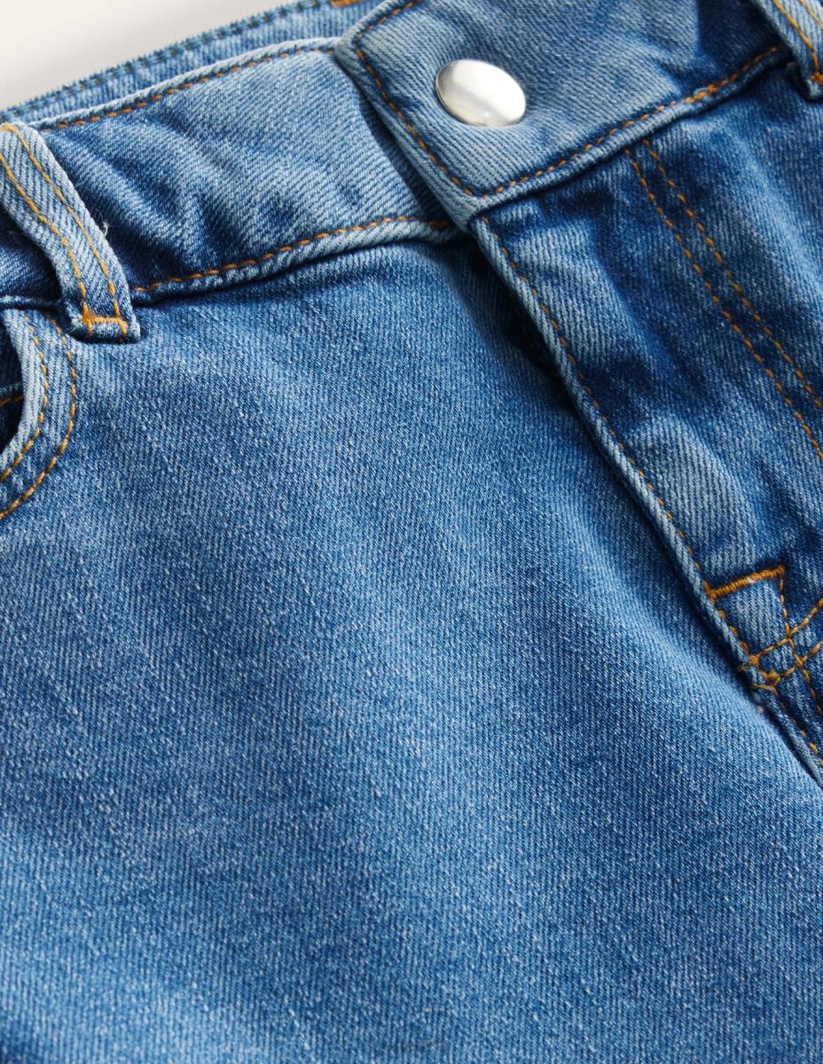 облекло Boden широки дънки средно винтидж синьо момичета LL68797