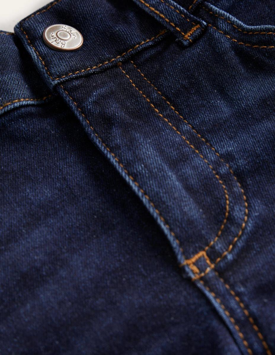 облекло Boden adventure-flex slim fit дънки тъмен винтидж деним момичета LL68796