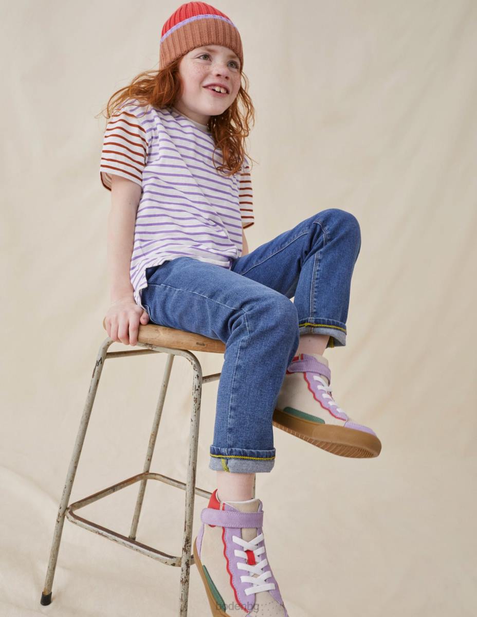 облекло Boden adventure-flex slim fit дънки светъл винтидж деним момичета LL68800