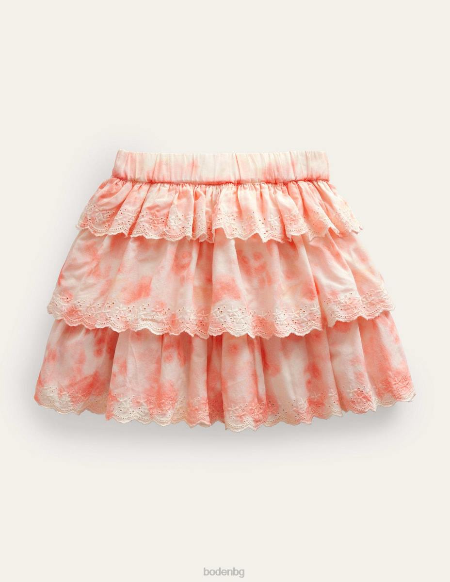 облекло Boden пола за завързване розова боя за вратовръзка момичета LL682673