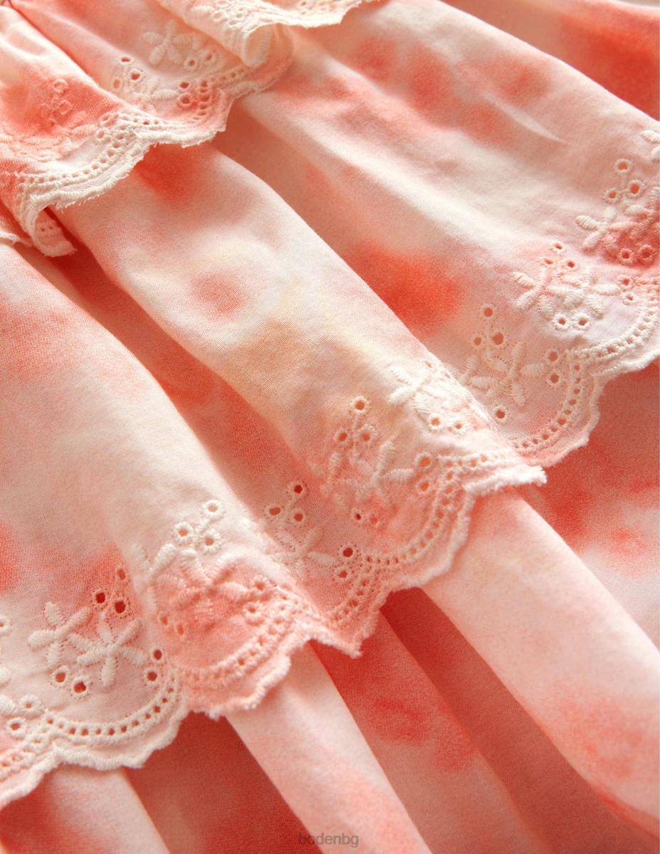 облекло Boden пола за завързване розова боя за вратовръзка момичета LL682673